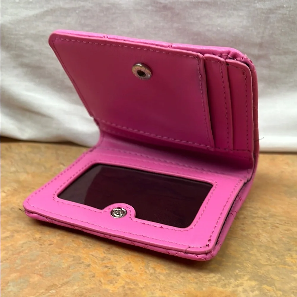 Luv Betsey Vibrant Pink Heart Wallet - Picture 6 of 6